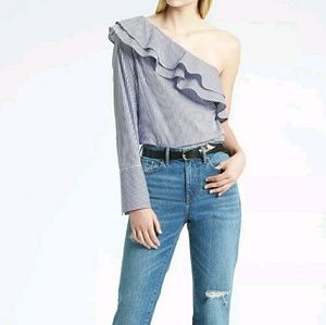 ✅ Banana Republic One Shoulder Top